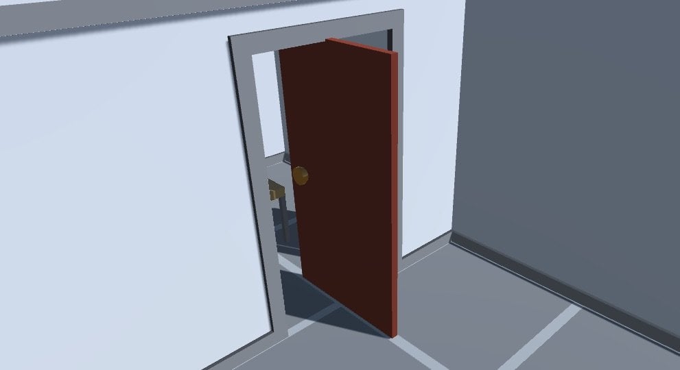 How not to rotate a door in Unity