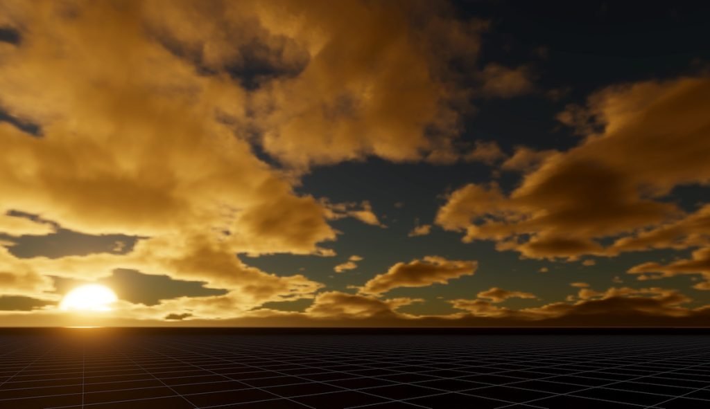 HDRP sky example in Unity