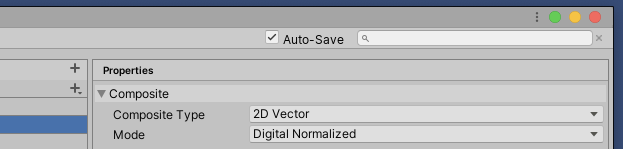 Auto Save Input Actions