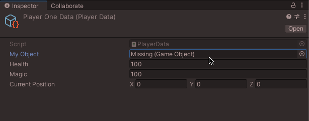 Missing Game Object