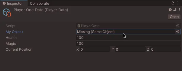 Missing Game Object