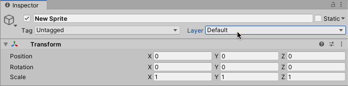 Screenshot - Object Layers Dropdown