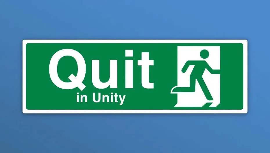 Quit in Unity