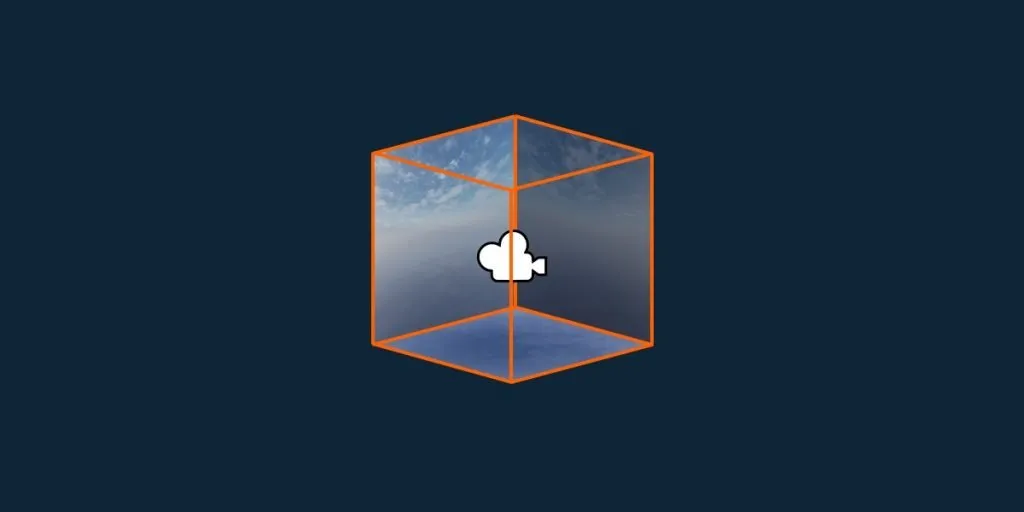 Visualisation of a skybox in Unity