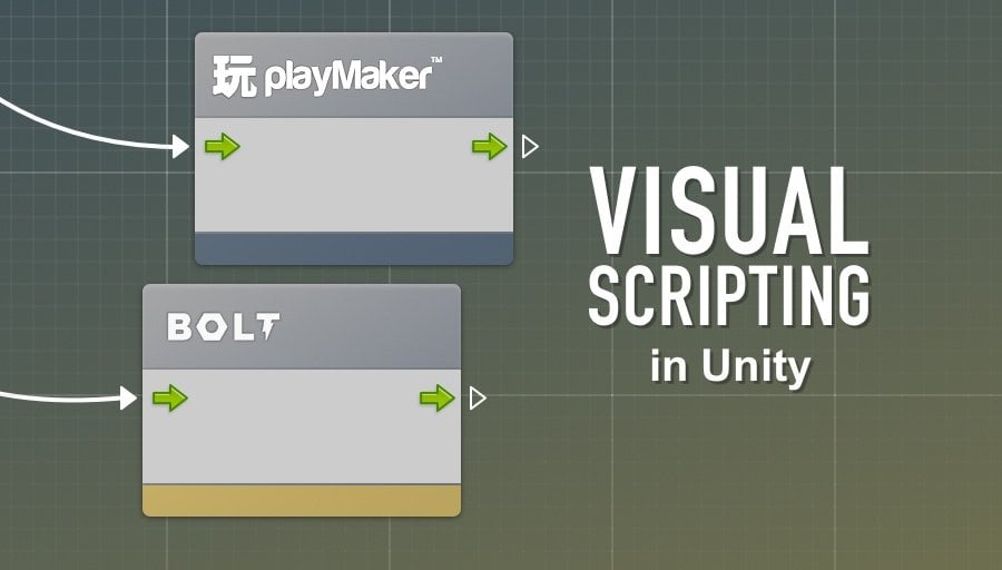 Featured image for “PlayMaker vs Unity Visual Scripting (Bolt)”