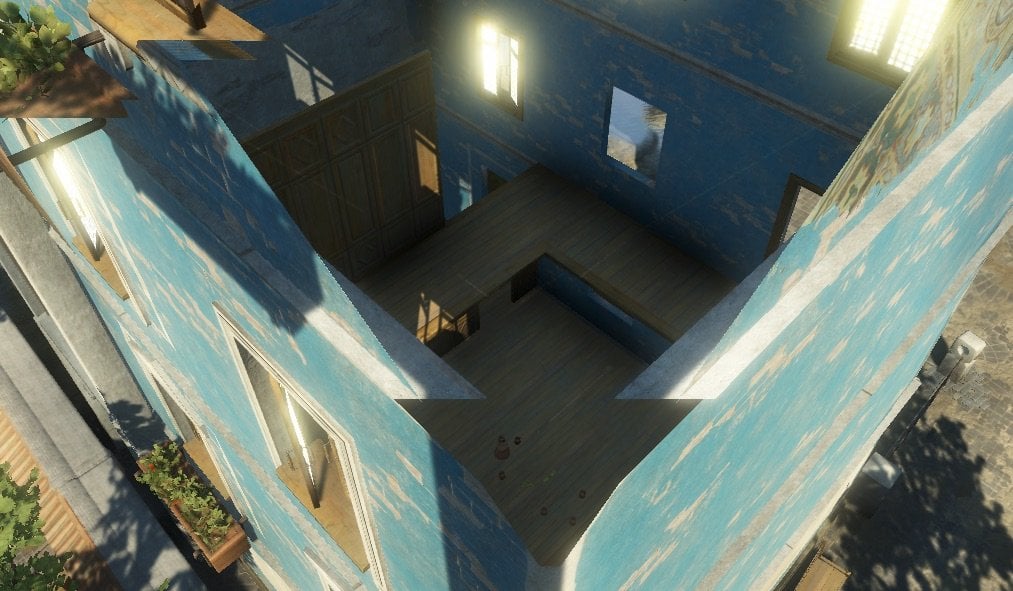 Geometry clipping against the near plane of the camera