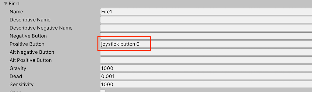 Mapping a controller button in Unity