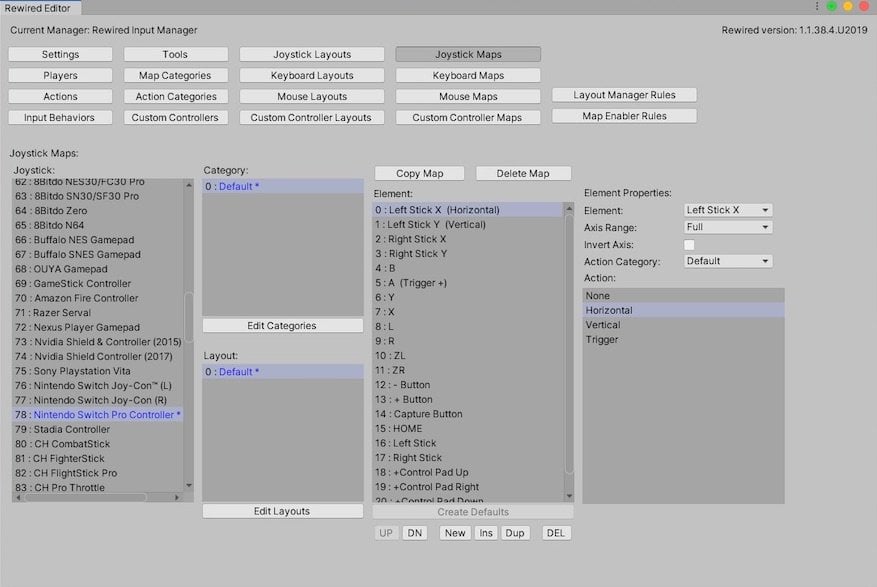 Using Rewired instead of the new Unity Input System